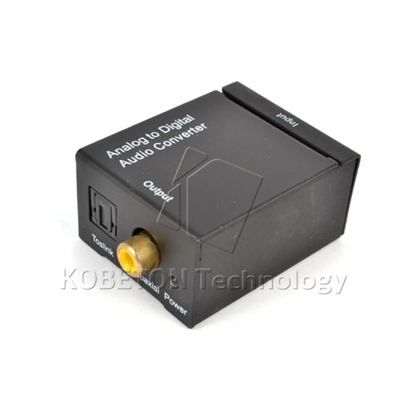 Kebidu оригинальный цифровой аудио оптический аналоговый преобразователь для Toslink