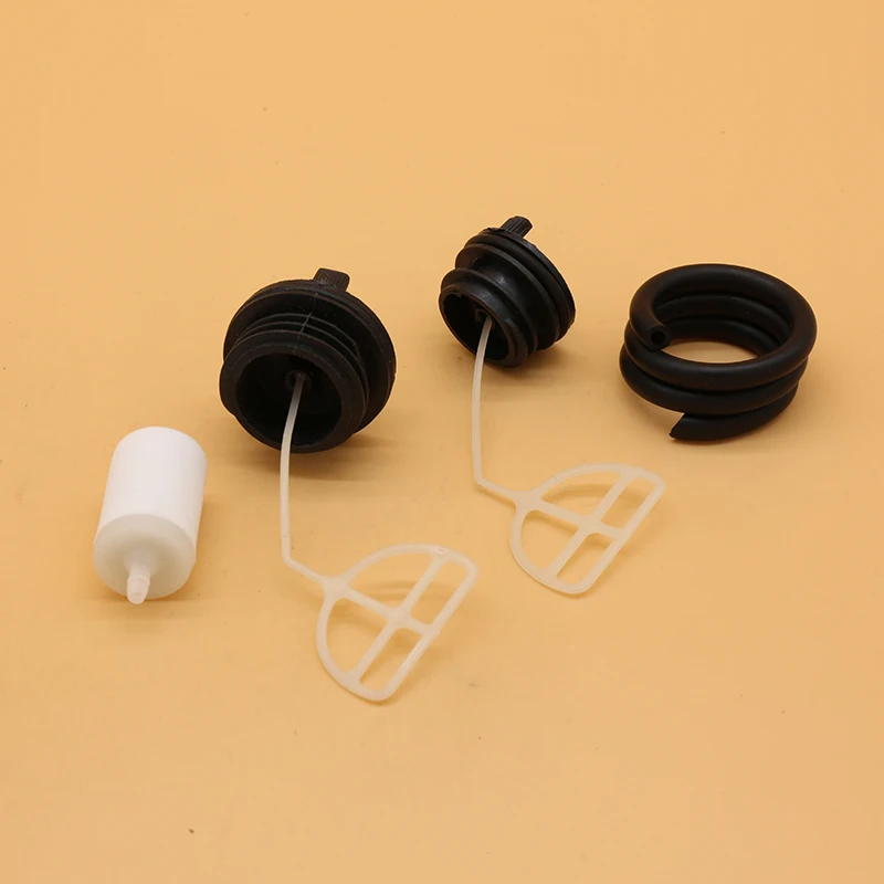 Gas Fuel Tank Cap Hose Line Filter Kit For Husqvarna 50 51 55 136 137 141 142 254 257 262 365 Garden Chainsaw Replace Parts