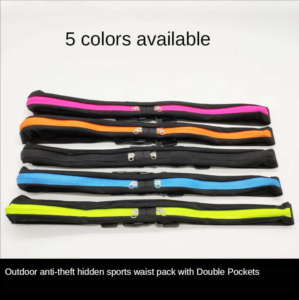 Уличная поясная сумка портативная Ультралегкая двойная держатель для телефона