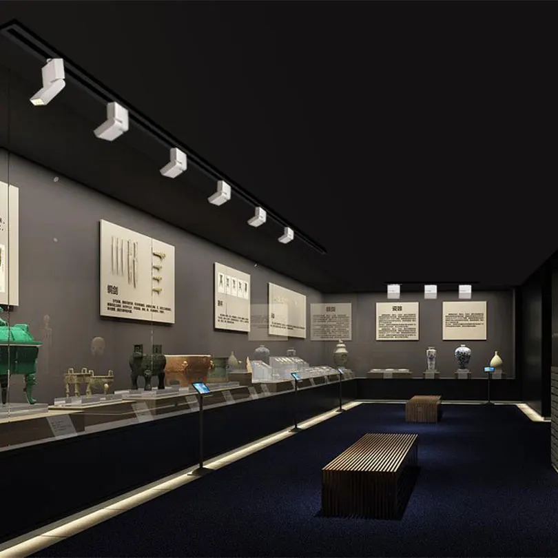 Регулируемый светодиодный Трековый светильник 6 Вт 12 светодиодные рельсовые