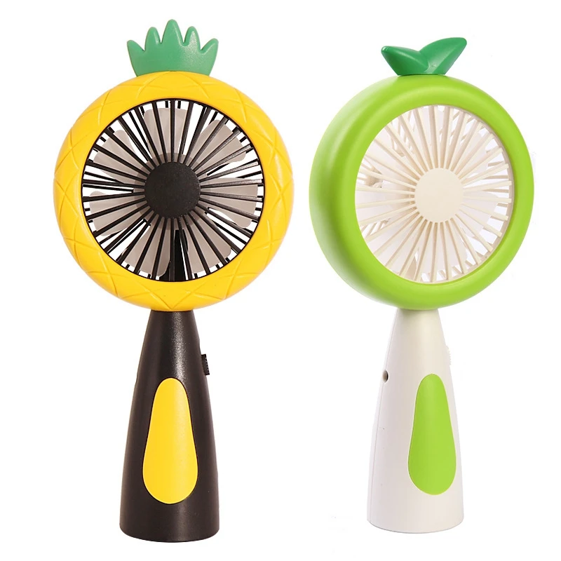 

EAS-Small Handheld Fan with LED Night Light 2 Speed USB for Travel Outdoors