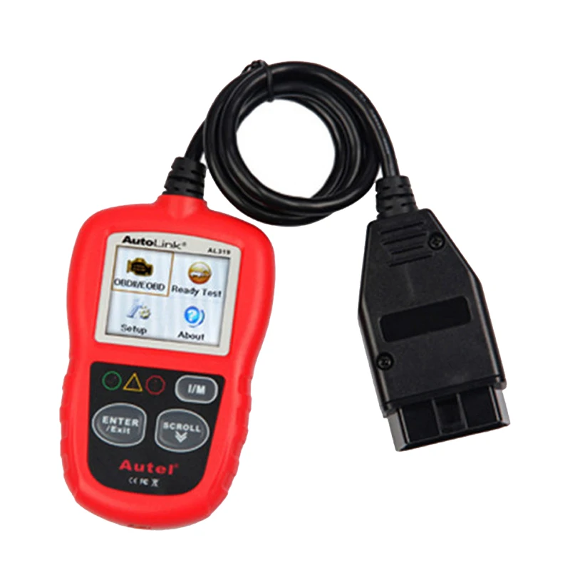 

Autel AutoLink AL319 автоматический диагностический инструмент OBD2 считыватель кода Autel Al319 OBD 2 сканер автомобильный диагностический сканер считывание стираемый DTC PK elm327