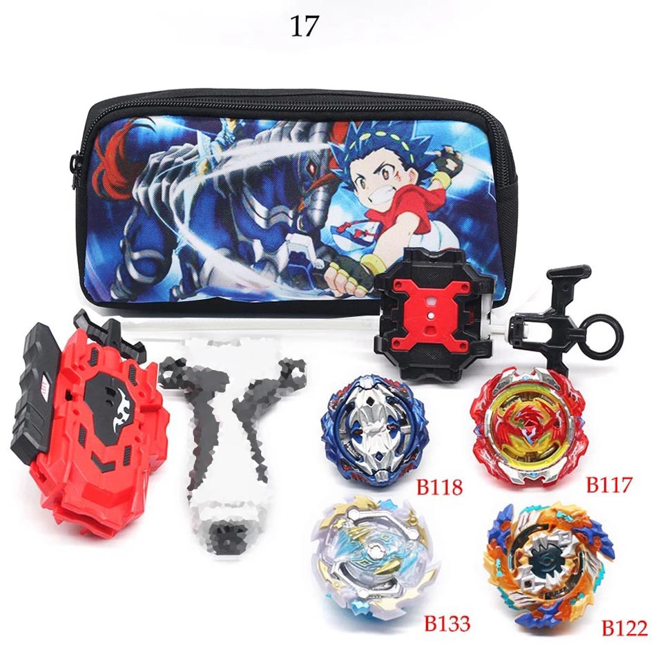17-1 Takara Tomy Bey Bay Burst Launcher 20 стилей гироскопа сумка для хранения лезвие BladesTop игрушки спиннинг гироскоп Металл 4d для мальчика и девочки подарок - Цвет: 17-1