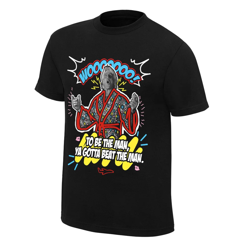 Футболка с графическим принтом и надписью Ric Flair Neon|Мужские футболки| |