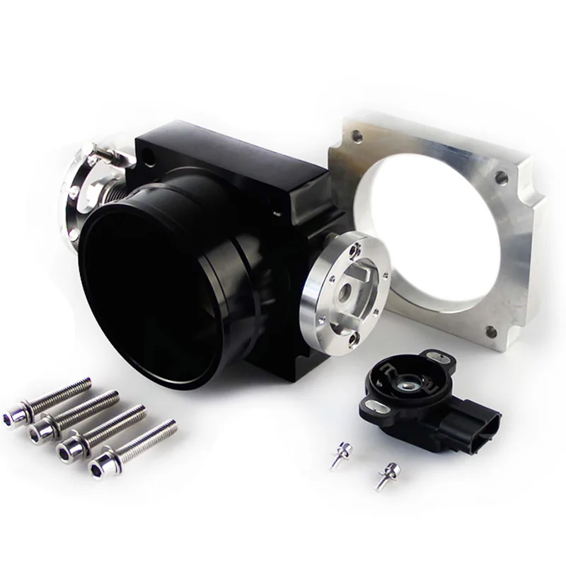 

90Mm Reverse Throttle Body with TPS Sensor for Toyota Supra 1JZ Black