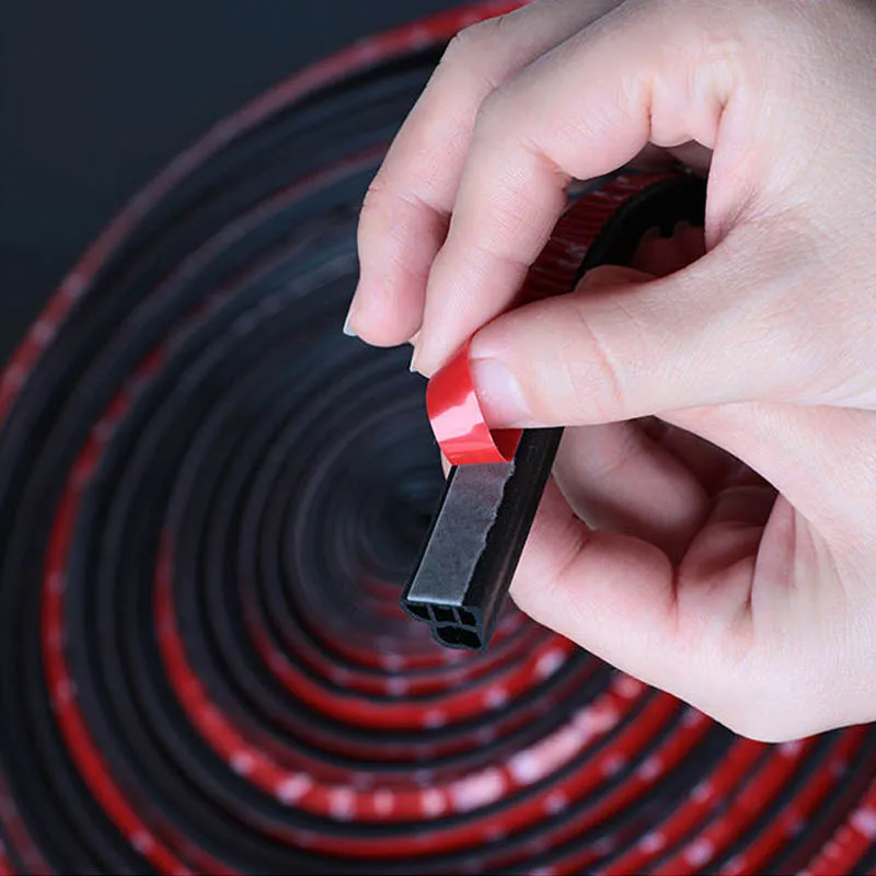 Резиновая двухслойная уплотнительная лента типа BL для автомобиля окна двери