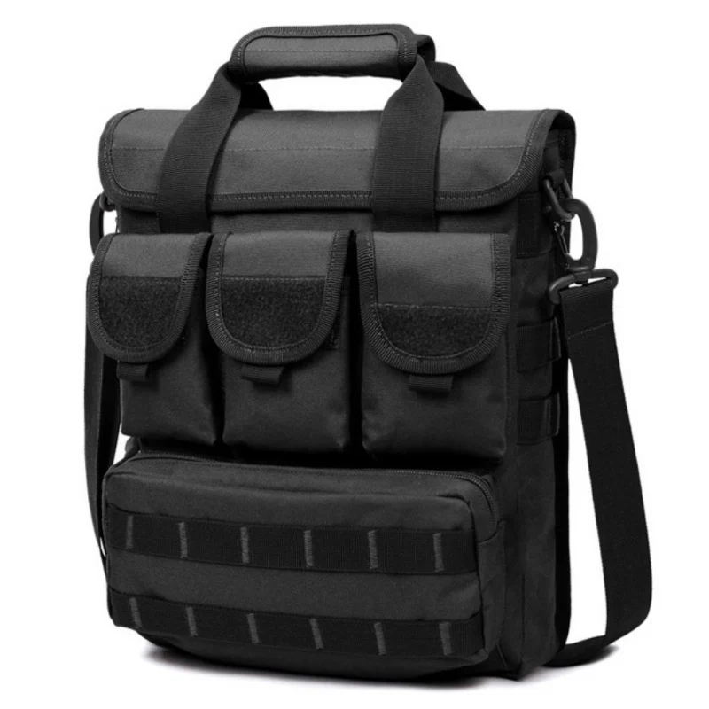

Tactical Shoulder Bag,Waterproof Tactical Sling Bag Men,14 inch Laptop Shoulder Bag,Military Bag for Travel Hiking Outdoor Bags