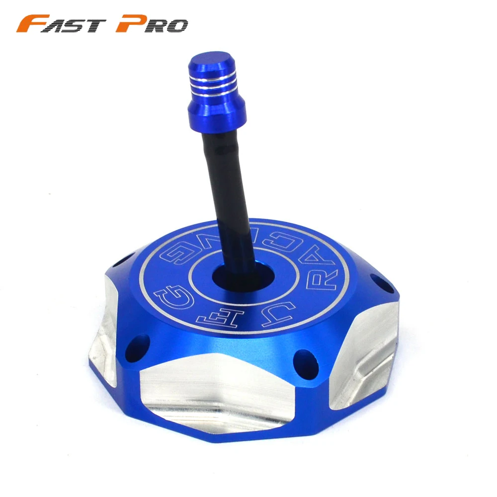 Крышка для бензобака мотоцикла CNC YAMAHA YZ85 YZ125 YZ250 2004 2020 YZ250F YZ450F YZ125X YZ250X WRF250F WRF450F|blue