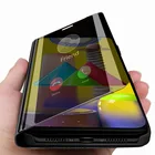 Чехол-книжка для samsung galaxy m31, a02s, a12, a52, m21, a21s, m31s, a11, a21, a31, a41, a51, a71, зеркальный