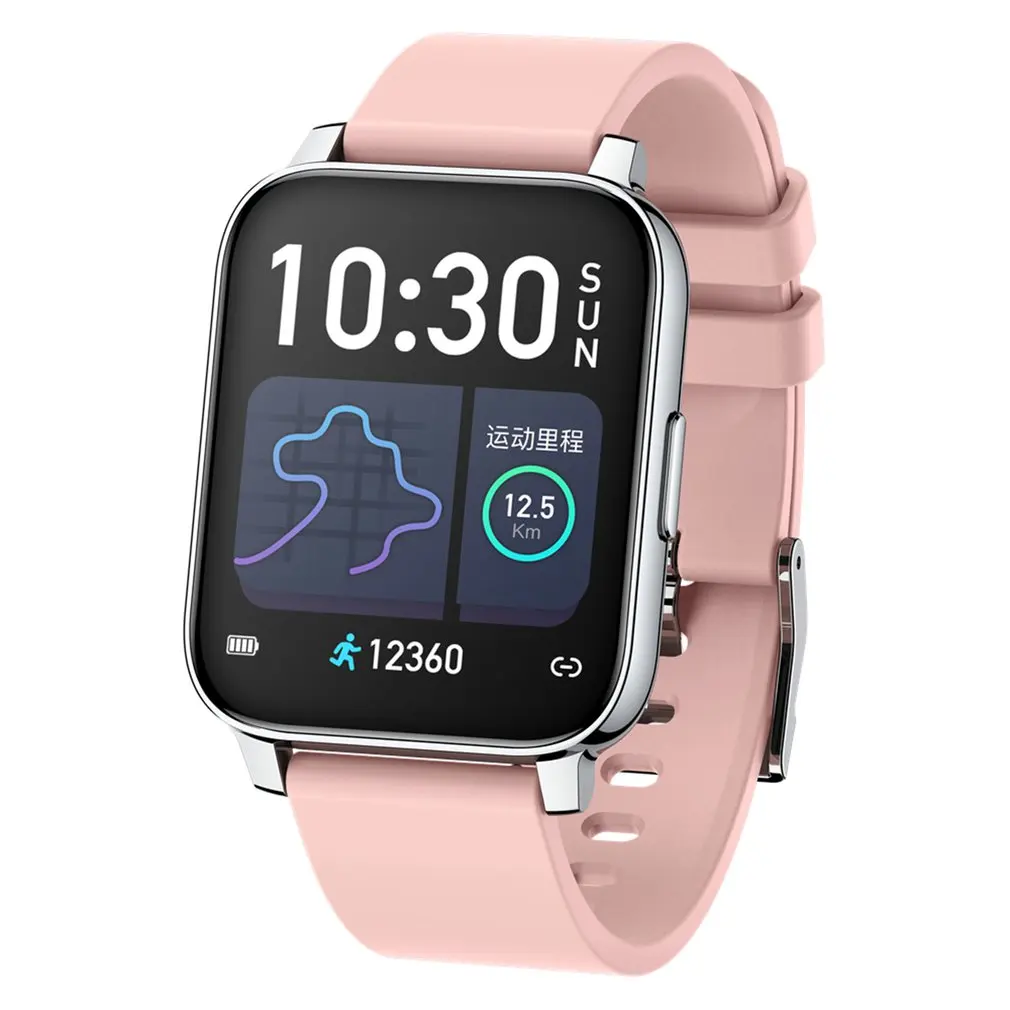 Smart Watch for Women 1.69 inch Touch Screen Fitness Tracker Watch IP67 Waterproof Smartwatch with Heart Rate and Sleep Monitor