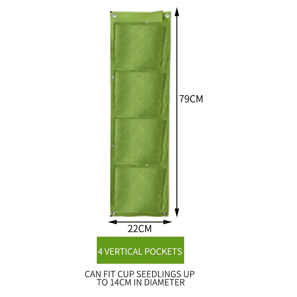 

Garden Container Hanging Planting Bags Creative Practical Nonwoven Vegetable Nursery Bag Planter Vertical Planting Bags