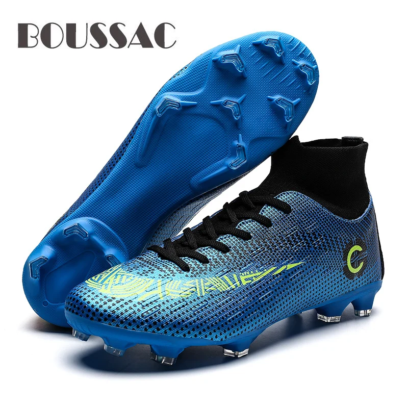 BOUSSAC футбольные бутсы мужские искусственная трава оригинал TF/FG сверхвысокая