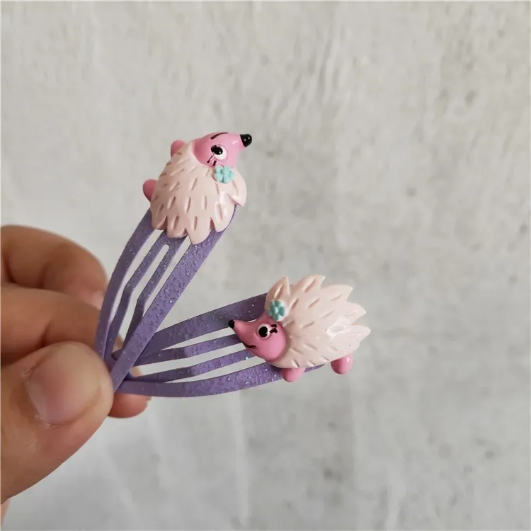 2 шт. Детские зажимы для волос Ежик | Аксессуары одежды