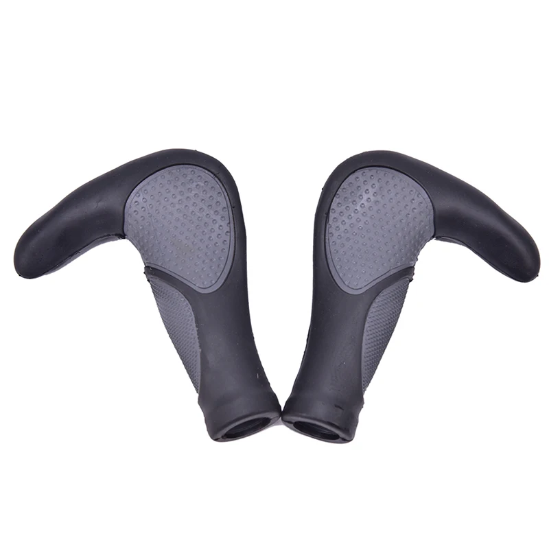 1 Pair Comfy Bicycle Grips Rubber Integrated MTB Cycling Hand Rest Mountain Bike Handlebar Casing Sheath Shock Absorption | Спорт и