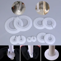2pcslot wall hole duct cover shower faucet angle valve pipe plug decoration cover pipe fittings accessories