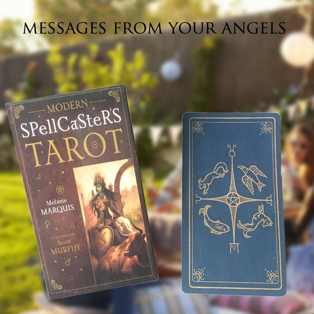 78 шт современный Spellcaster Для Таро карты; настольные игры палуба стол Таро игра для Семья вечерние игральные карты развлечения