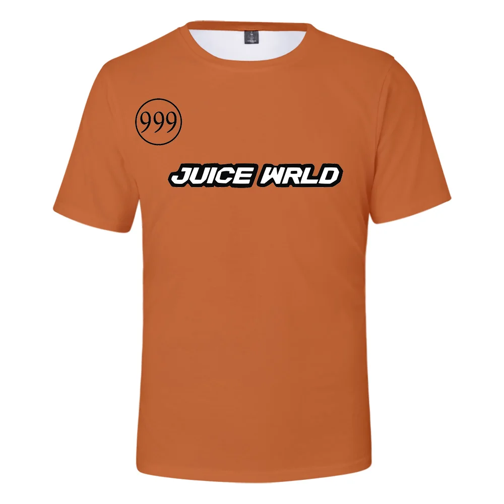 

Juice WRLD T-shirt Popular Men's T Shirt Tees Casual Loose Tops Print Top Hot Sale Fashion Men Women Short Sleeve JUICE WRLD