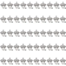 50 Pack Bottle Opener Wall Mounted Vintage Zinc Alloy Beer Openers Kitchen Tools Four Colors Available Bar Accessories Gadgets