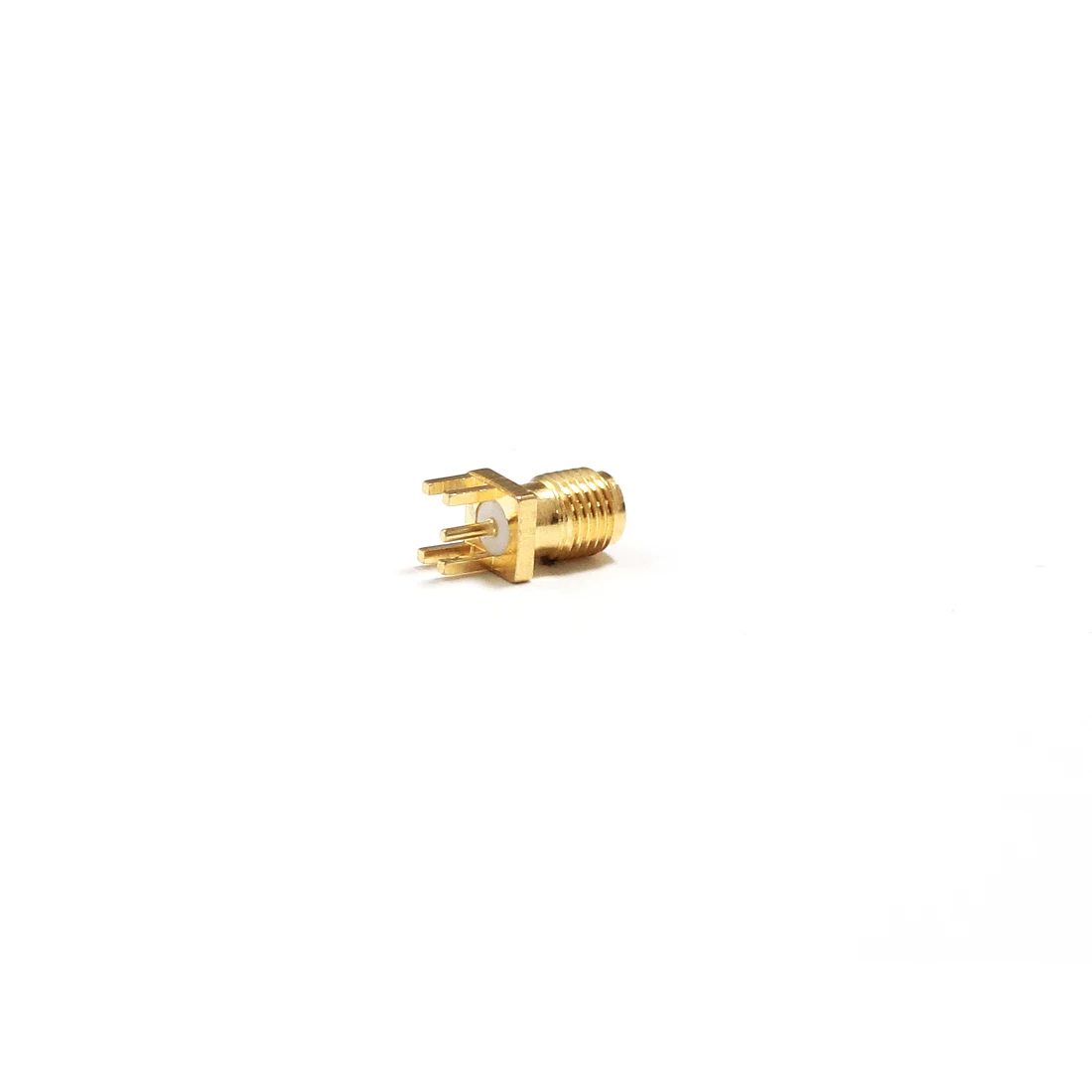 10 шт. SMA женский конец Launch Jack PCB Mount RF коннектор широкий фланец. 062 "1 57 см оптовая