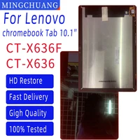 10 1for lenovo chromebook duet ct x636 ct x636f ct x636n lcd display with touch screen digtizer panl assembly replacement part