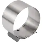 Регулируемое кольцо-мусс круглые формы для выпечки мусс для края торта ошейник пленка кухонные аксессуары DIY Инструменты для выпечки Торты десерт украшение