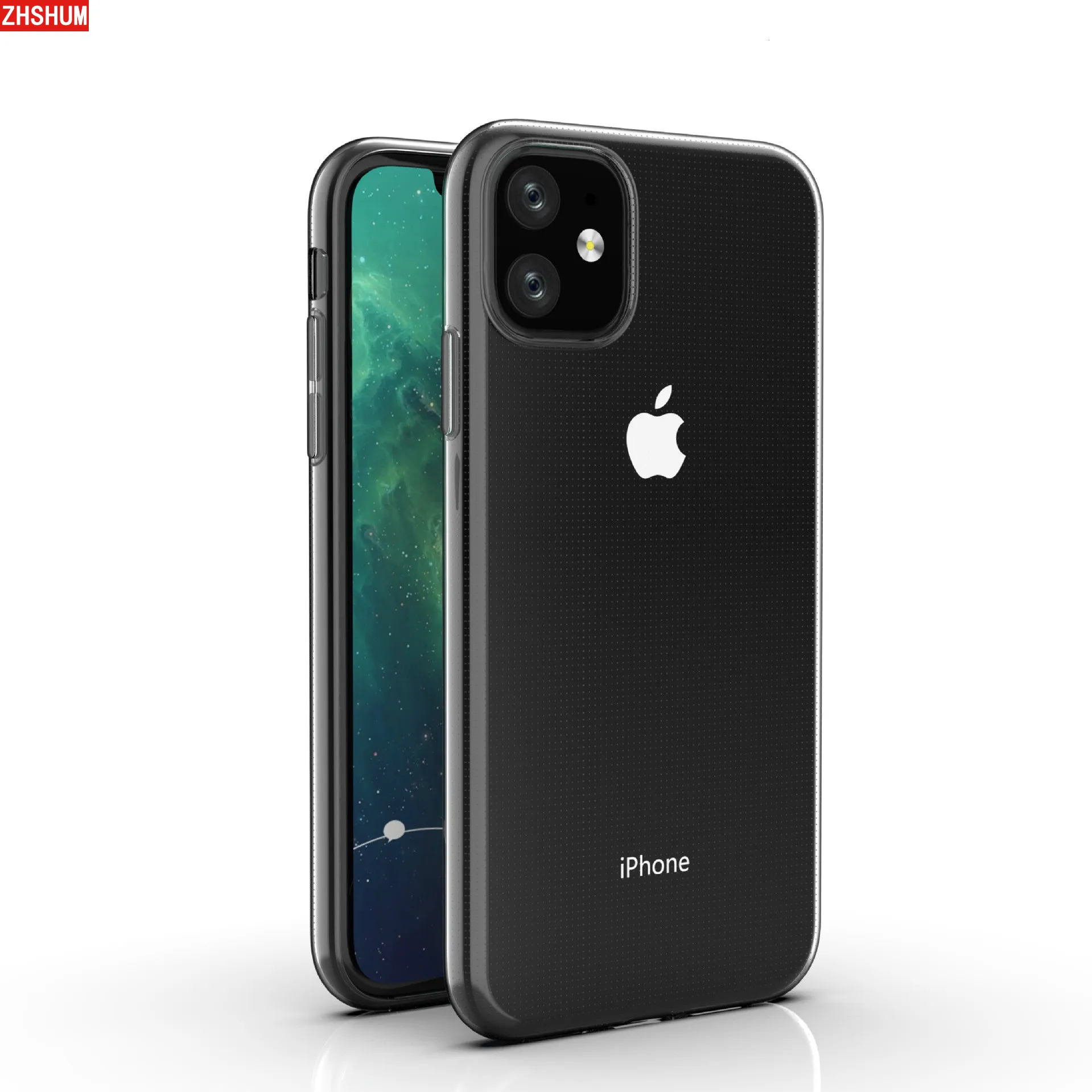 Soft Clear Ultra-thin Silicone Case for Iphone 11 Pro Max Back Cover Full Protection Bumper House XI Fundas |