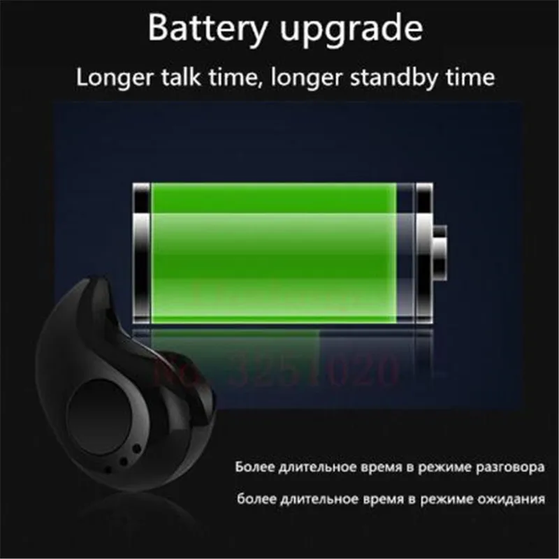 20 шт./лот S530 беспроводные портативные мини наушники в ухо стерео бас музыка Bluetooth