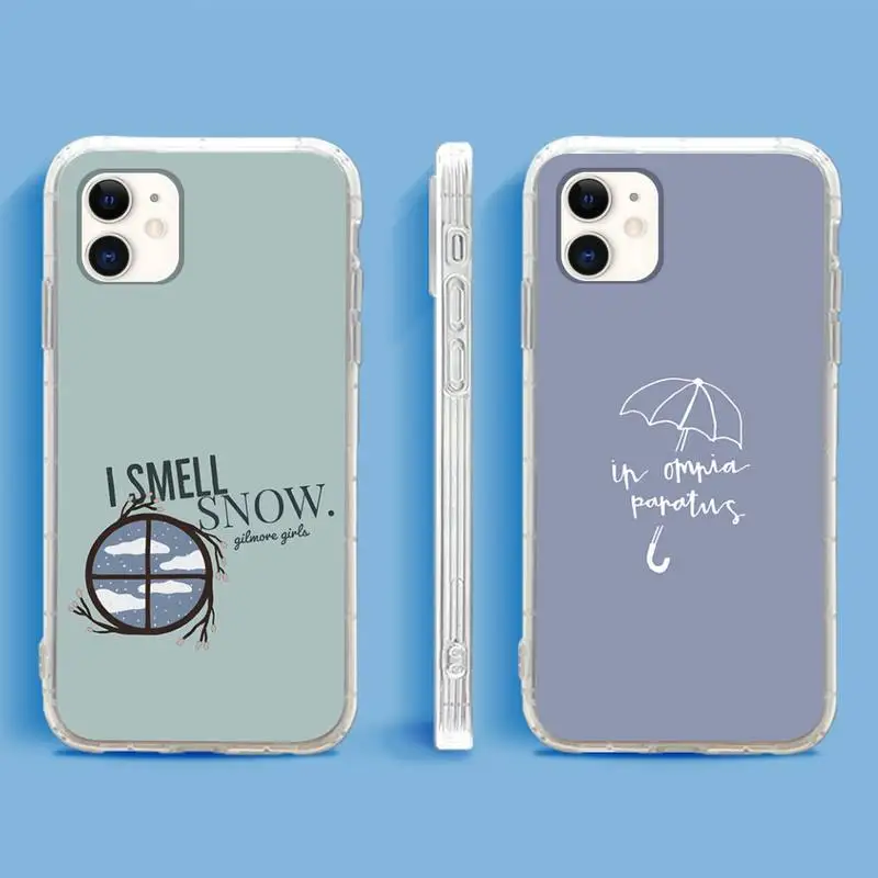 

TV Gilmore Girls Phone Case For iPhone 13 12 11Pro Max 11 XR XS Max X Mini 8 7 6 SE 2020 Soft Transparent Cover