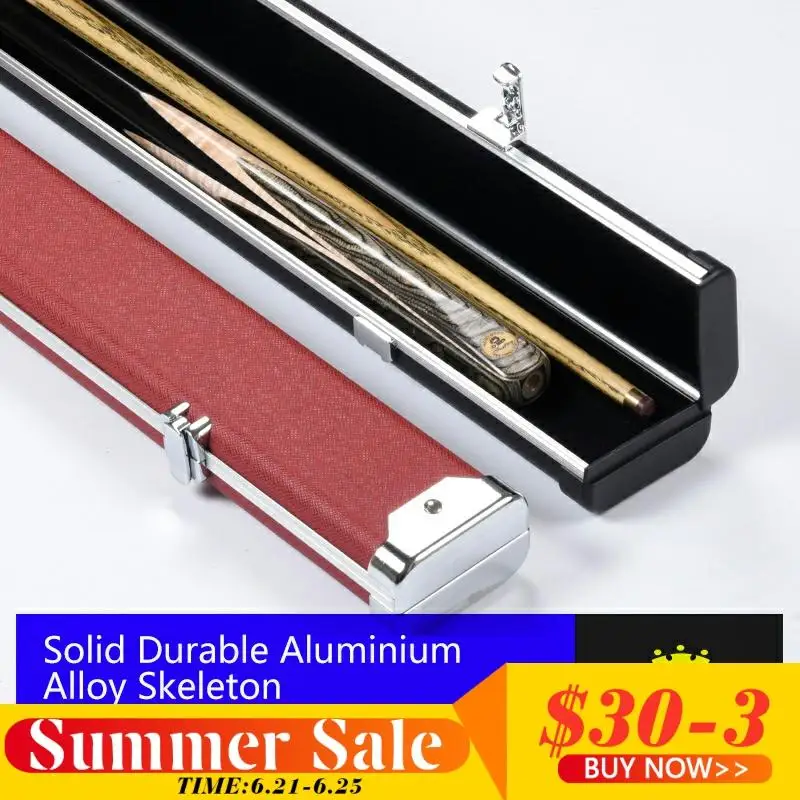 

O'MIN LH39 Series Pool Cue Box Four Colors Options 2 Types Durable Aliuminium Box Professional Accessories For Snooker&Black 8
