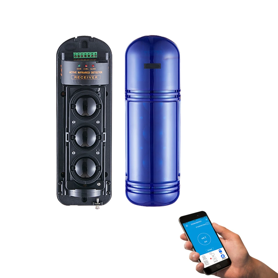 Беспроводной инфракрасный датчик с тремя лучами 433 МГц 150 м|Сенсор и детектор| |