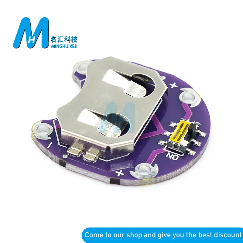 Держатель для аккумулятора LilyPad CR2032 модуль крепления батареи arduino Комплект