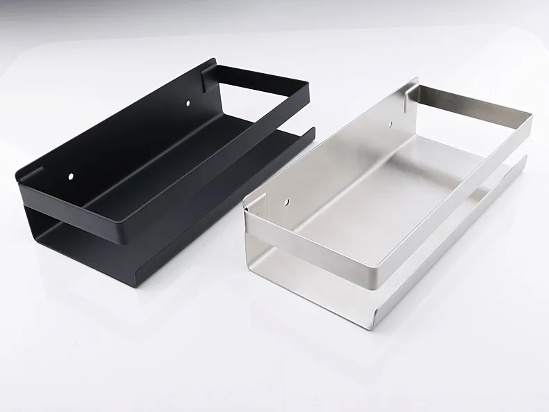 

Stainless Steel Kitchen Punch-Free Storage Rack Bathroom Storage Rack