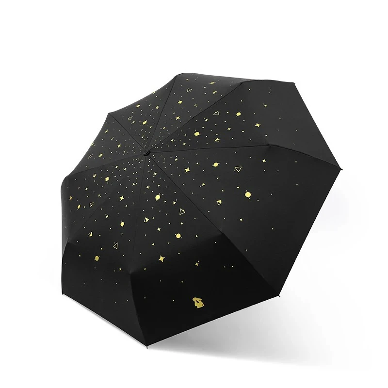 Складной мини-зонт с защитой от УФ-лучей компактный складной зонт солнца дождя