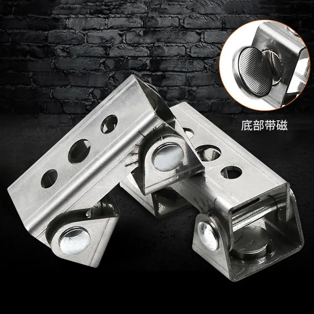 

Adjustable Magnetic V Shaped Welding Clamps Holder Suspender Fixture Hand Tool