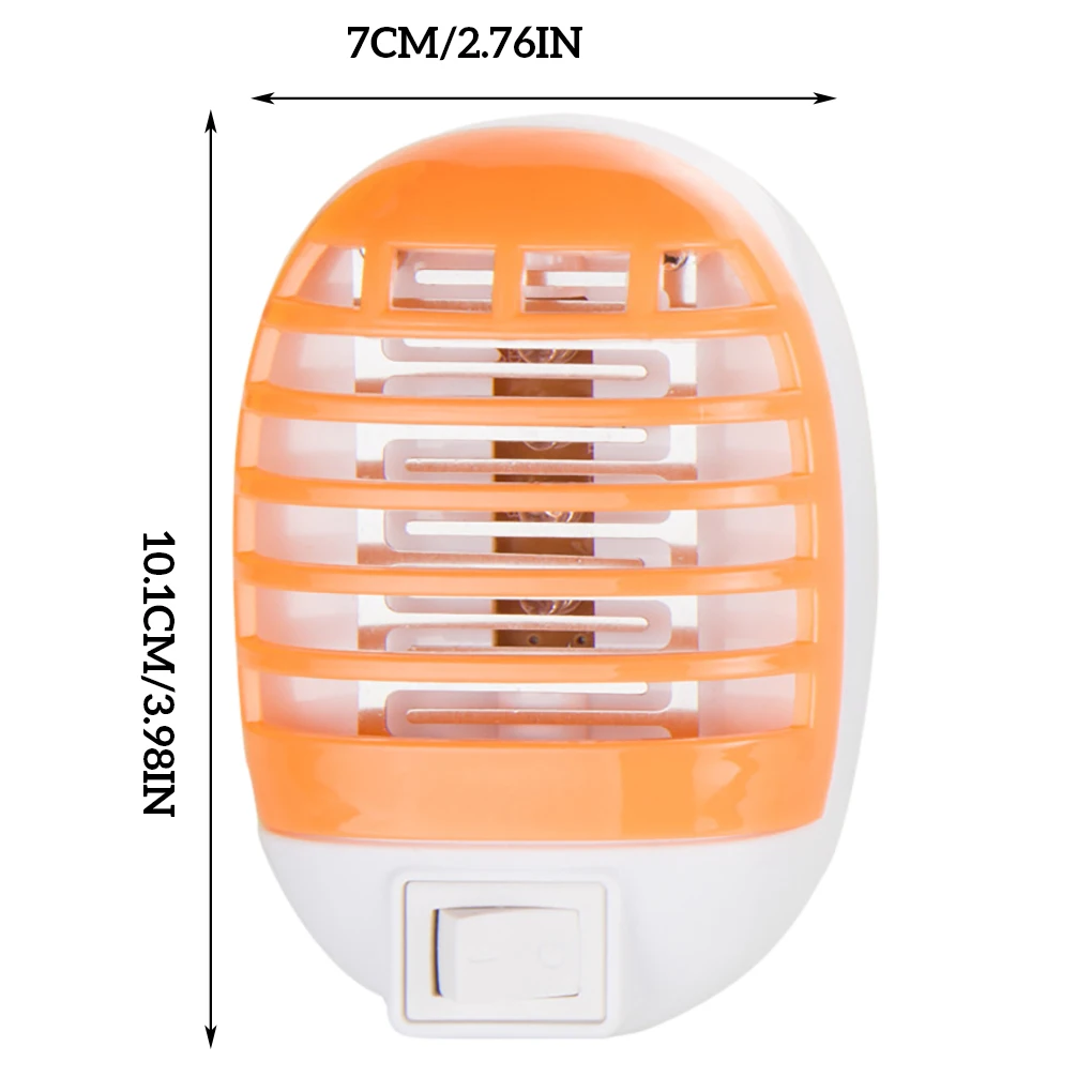 

2Pcs Insect Killer Electronic Physical Bug Remover Mosquito Killer Lamp Mini Indoor Automatic Mosquito Repellent US Plug