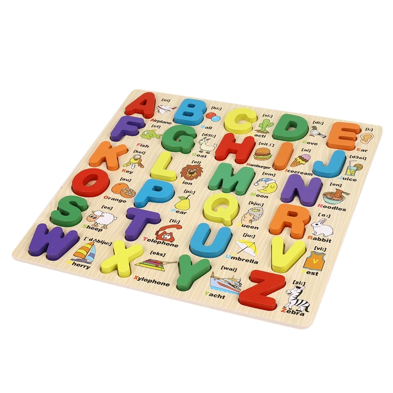 Детские Обучающие деревянные буквы для детей|Язык| - Цена: 572,21 руб.