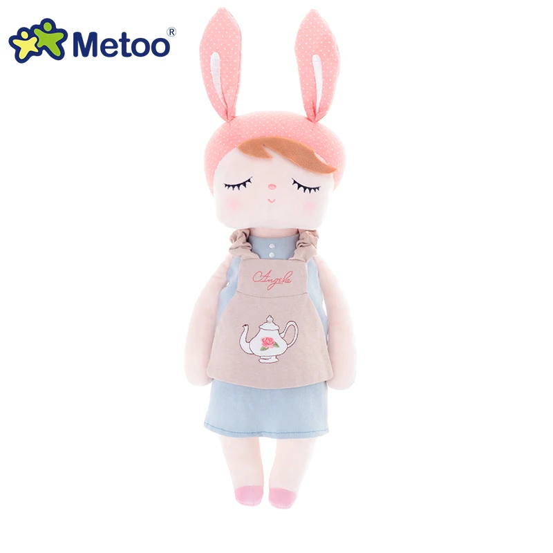 43 см Metoo Angela kawaii Мягкие плюшевые игрушки для детей девочек мягкие куклы кролика