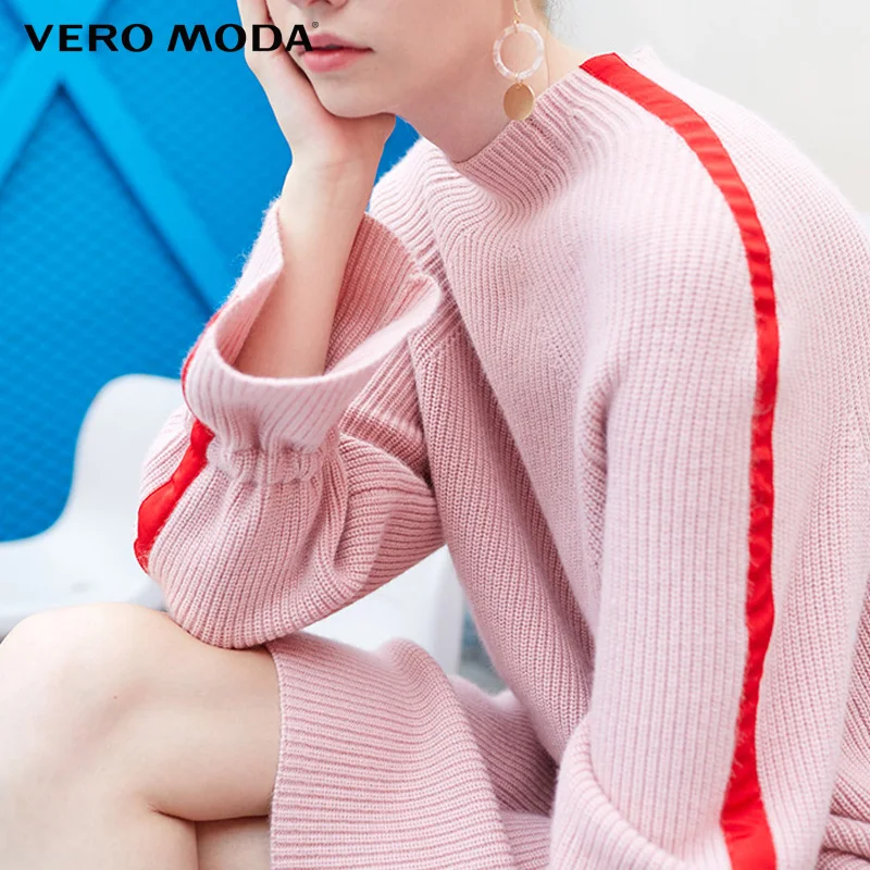 Vero Moda женское свободное Трикотажное Шерстяное платье | 318446505 Женская одежда