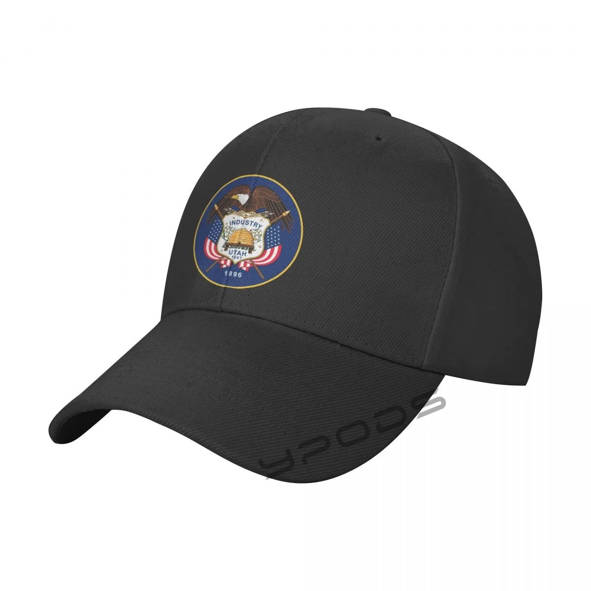 

printing Baseball Snapbacks Flag Of Utah State Adjusted Caps Running Adjustable Hats Flat Beach Gorras