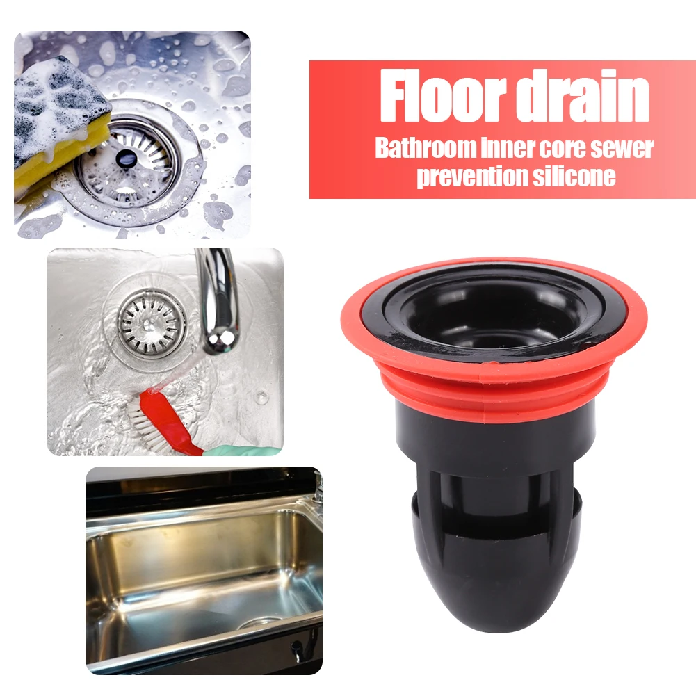 

Kitchen Sink Drain Deodorant Core Sewer Toilet Deodorizer Filter Bathroom Toilet Deodorizer Sewerage Strainer Household Cover