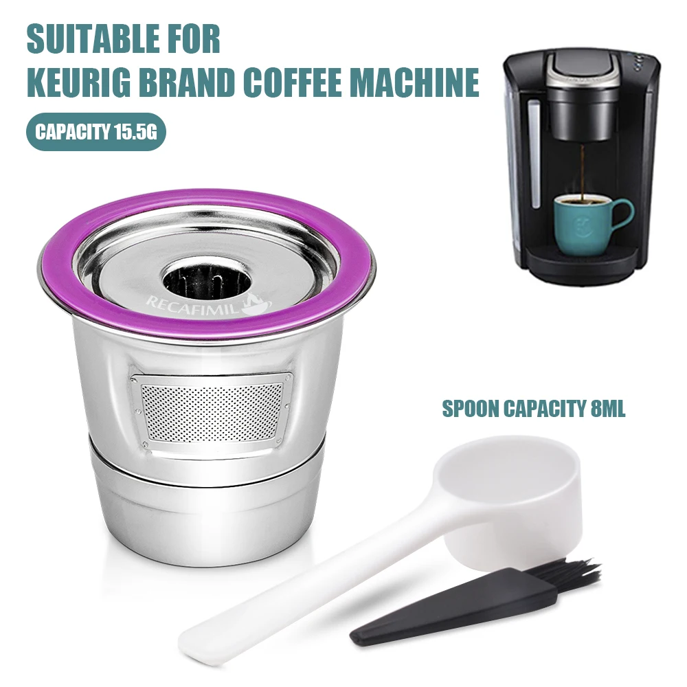 Многоразовые keurig k чашки многоразовые Кофе фильтр Нержавеющая сталь капсула