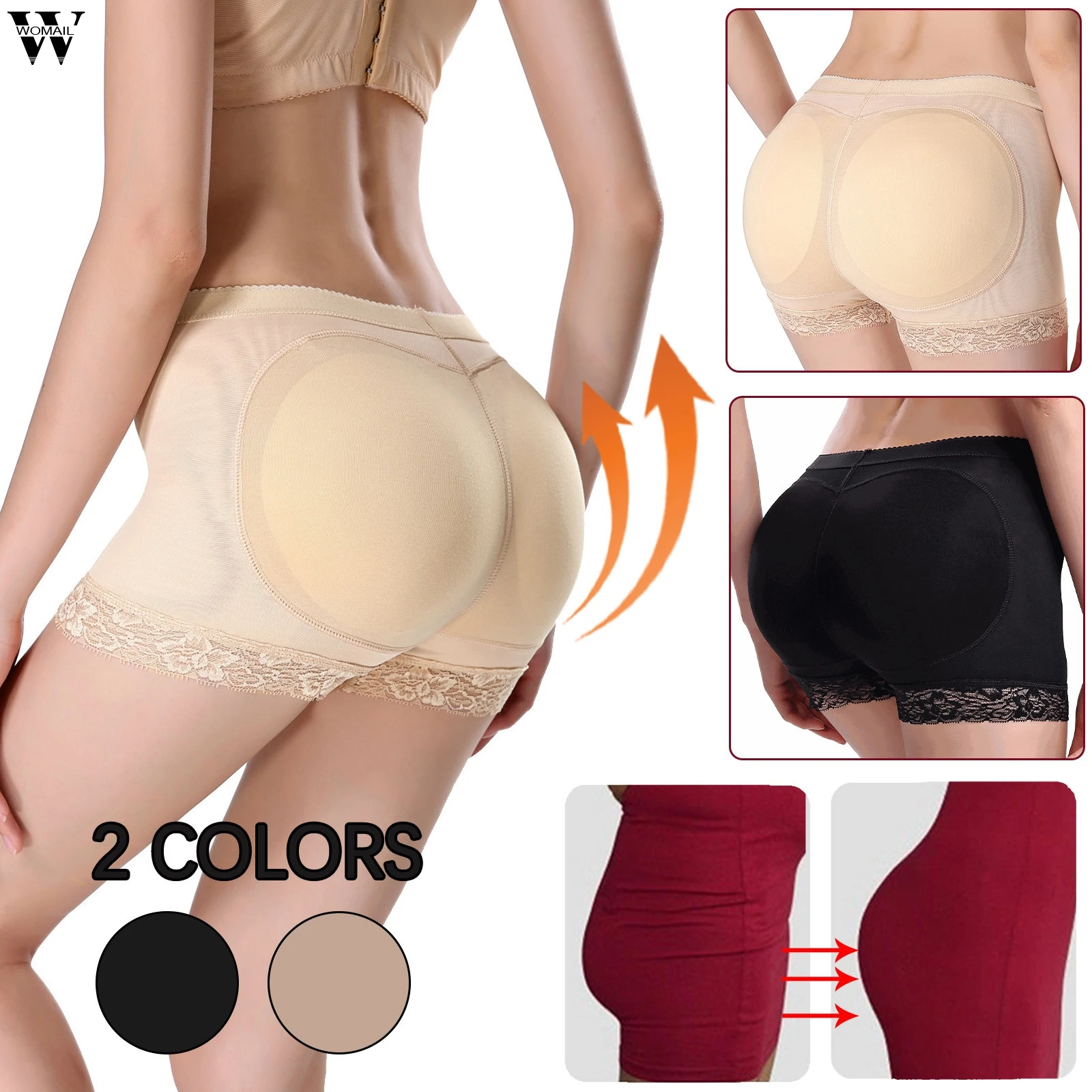 Хит продаж воздухопроницаемое нижнее белье с подкладкой Утягивающее