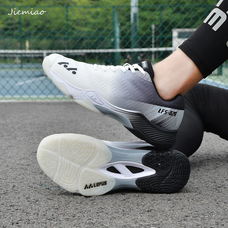 

JIEMIAO New Popular Style Profession Men Women Tennis Shoes Outdoor Jogging Sneakers Tennis Training Shoes Comfortable Soft