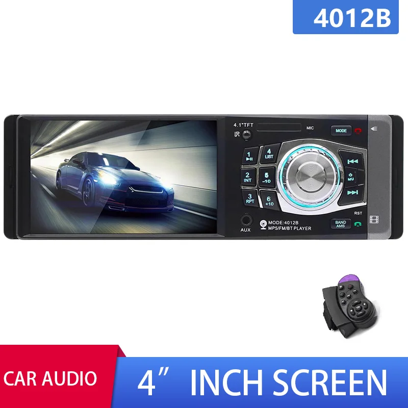 Автомагнитола 1Din MP5 стерео Поддержка USB UDisk карта воспроизведения AUX FM Bluetooth Handsfree камера заднего вида рулевое колесо Авторадио