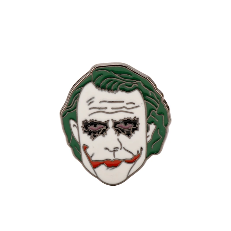 04 Фильм ужасов Стивен Кинг это эмалевые броши, булавки Pennywise фигура значок нагрудные булавки Чаки лицо рюкзак сумки ювелирные изделия подарок-40 - Окраска металла: 04