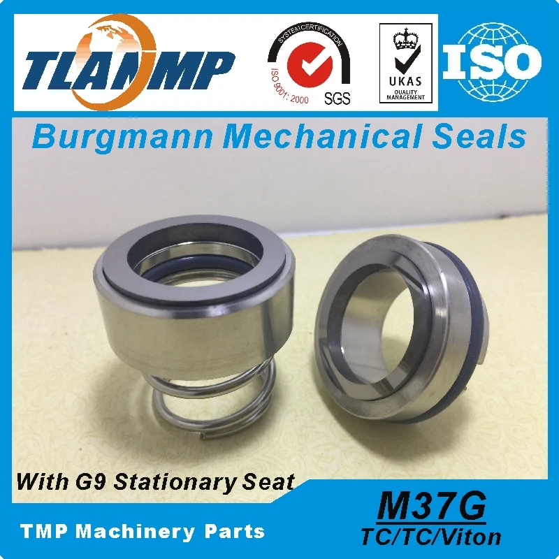 M37G-20/G9 M37G/20-G9 механические уплотнения Burgmann (материал: TC/Vit)-для размеров вала 20 мм