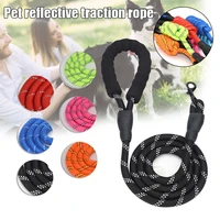 new dog leash 5ft pet dog walk leads strong light soft reflective braided rope soft nylon 30