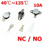 Термостат-выключатель KSD301 60C 40C 50C 70C 80C 100C  c 10A NC, переключатель температуры без нормального открытия