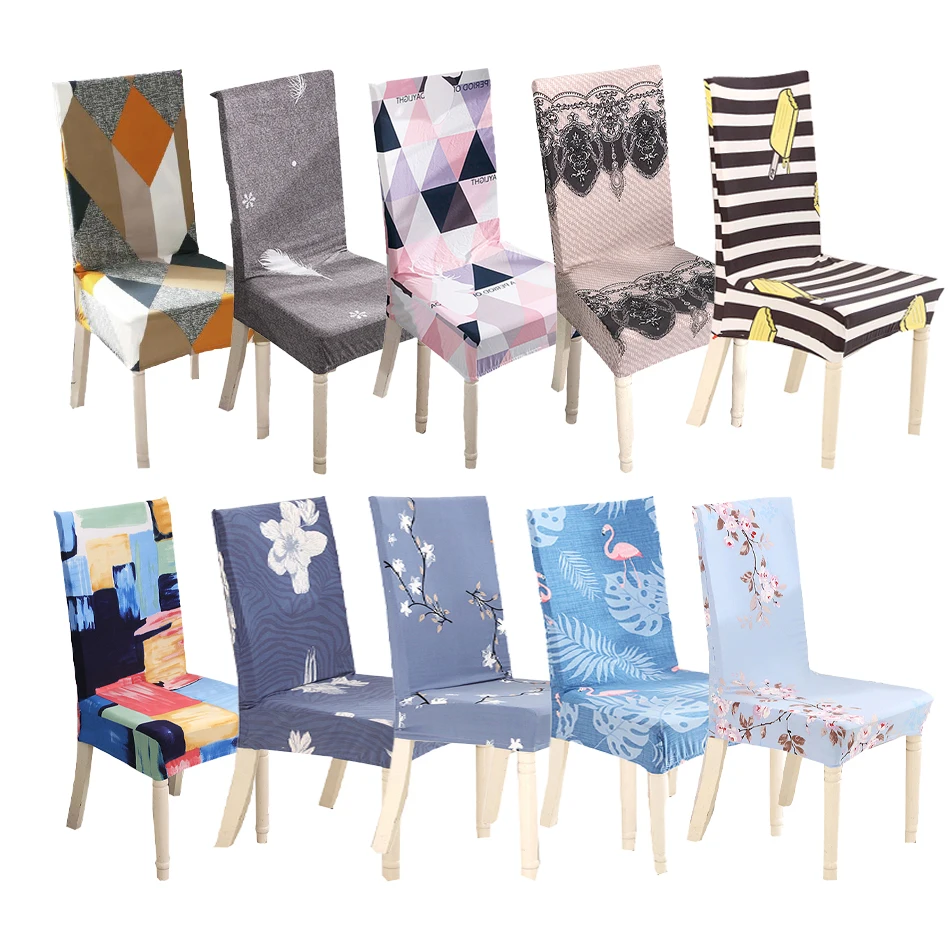 1 шт. эластичный чехол для стула из спандекса|Чехлы на стулья| |