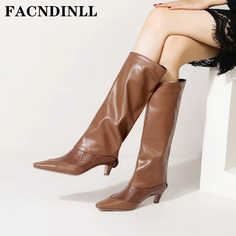 

Размера плюс; Большие размеры 34-43; Новые Брендовые женские сапоги до колена высокие сапоги высокого качества осень-зима обувь туфли на плоск...